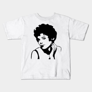 Grease Rizzo Outline Kids T-Shirt